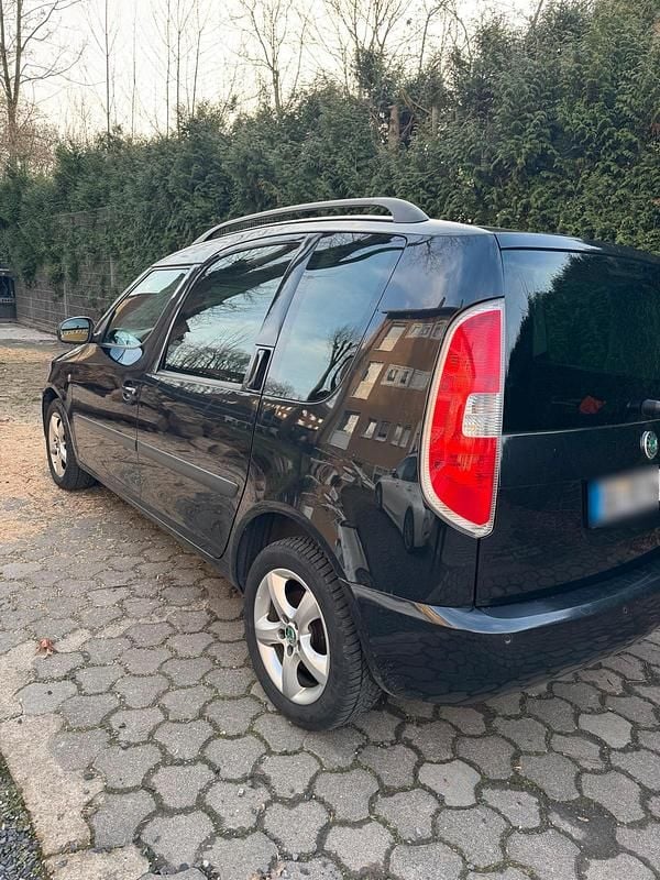 Gebraucht Skoda Roomster 68 PS (50 kW) 2007 Schwarz Van / Kleinbus