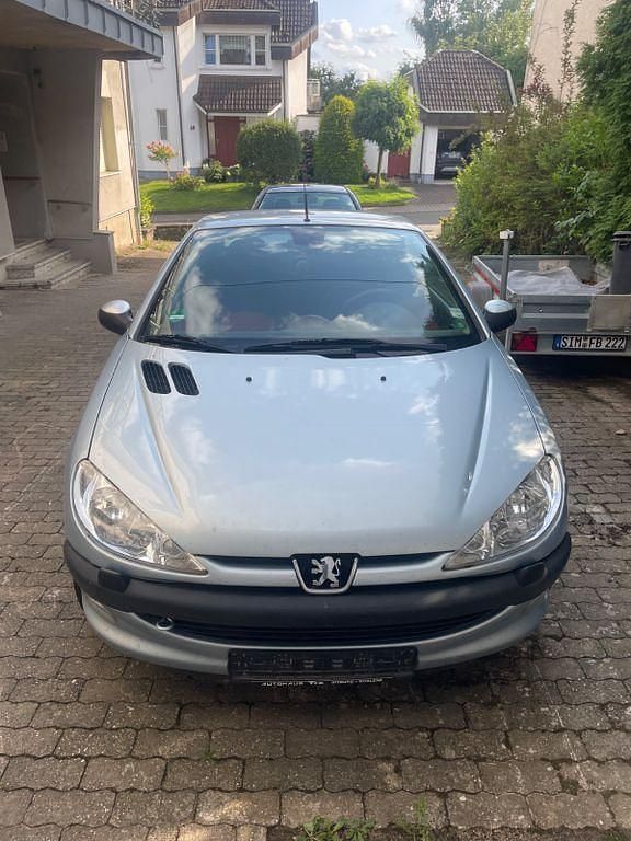 Blau Gebraucht 2001 Peugeot 206 CC Cabrio | 550 € (Superpreis) - Bild 1/4