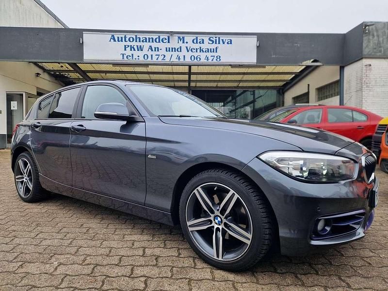 Mineralgrau metallic Gebraucht 2016 BMW 120 Sport Line Kleinwagen | 16.980 € (Guter Preis) - Bild 1/4