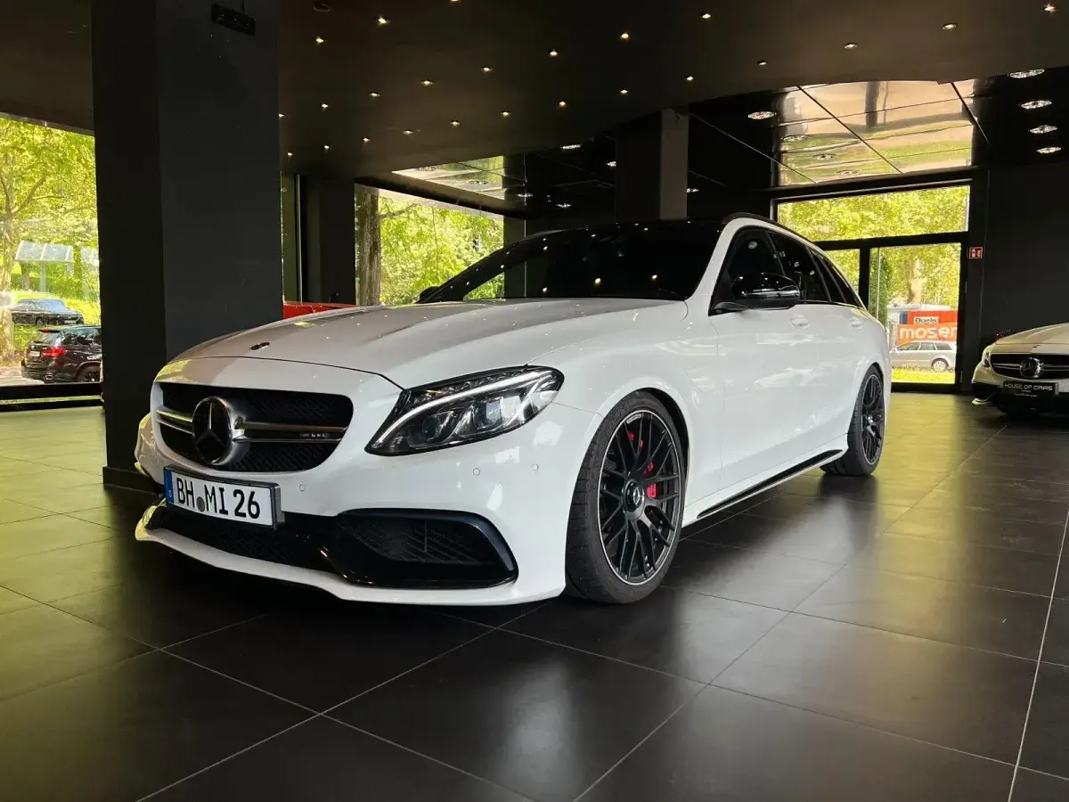 Gebraucht Mercedes C63S AMG AMG 510 PS (375 kW) 2018 Weiß Kombi