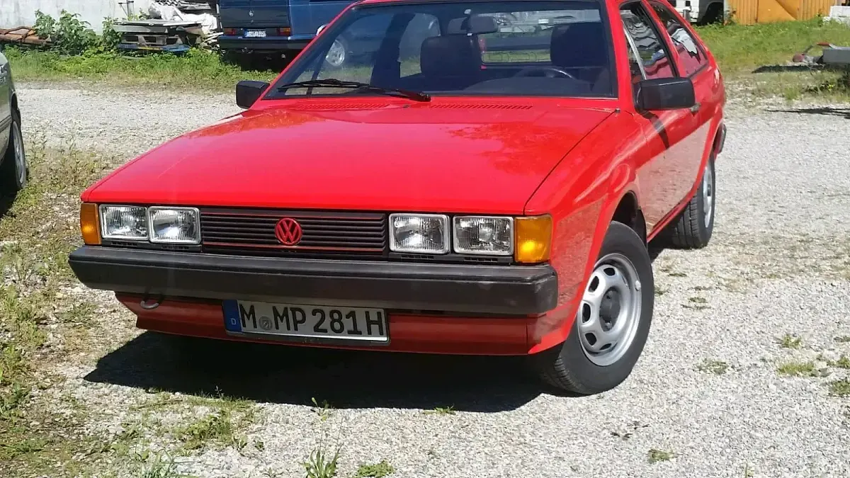 Używany VW Scirocco 70 KM (51 kW) 1981 Czerwony Coupe