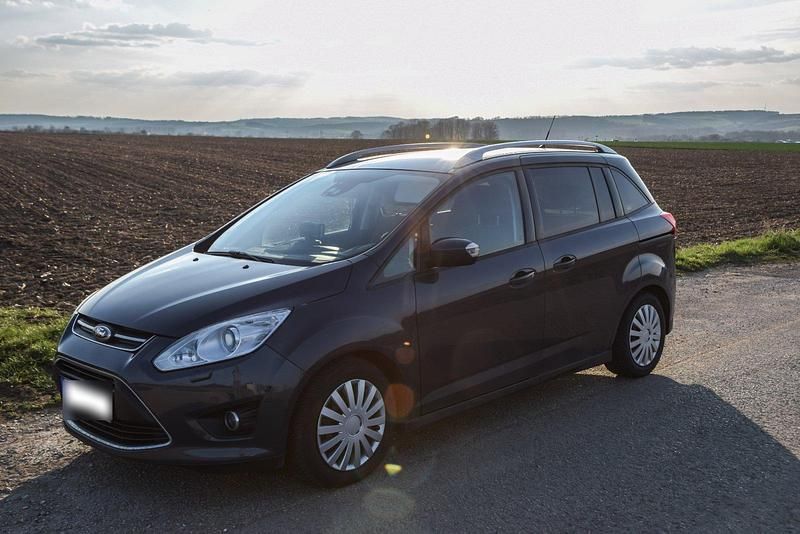 Gebraucht Ford Grand C-Max 125 PS (91 kW) 2013 Grau Van / Kleinbus