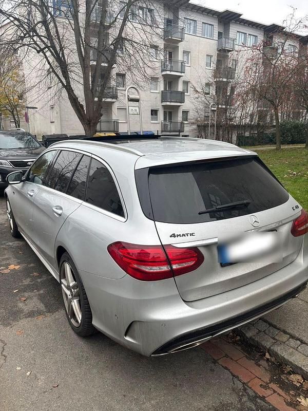 Gebraucht Mercedes C400 AMG line 333 PS (244 kW) 2017 Silber Kombi