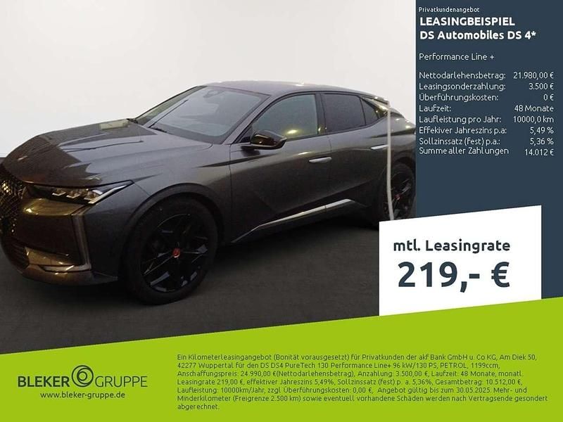 Grau/typ aussenverkleidung met Gebraucht 2022 DS Automobiles DS4 Performance Line Plus Limousine | 20.670 € (Fairer Preis) - Bild 1/3