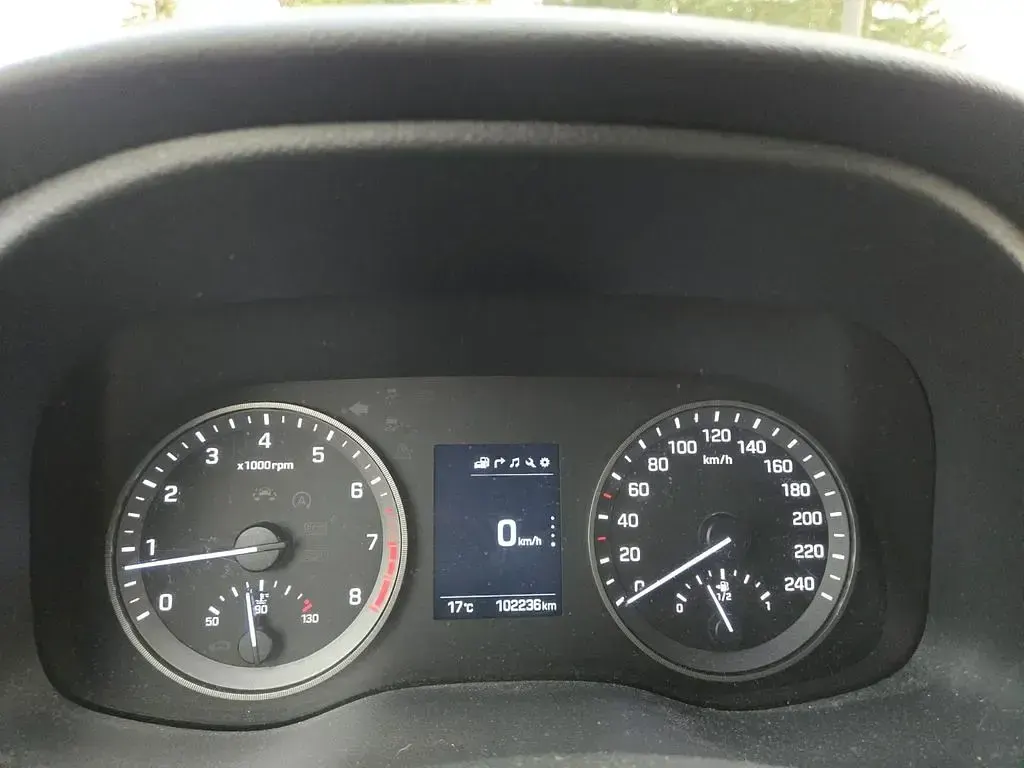 Gebraucht Hyundai Tucson Pure 132 PS (97 kW) 2018 Weiß SUV