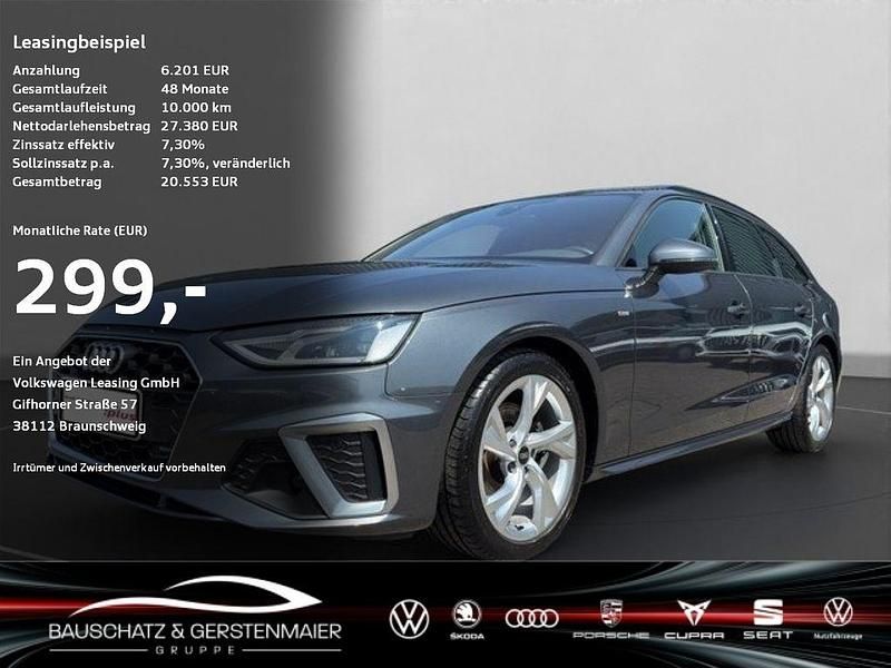 Daytonagrau perleffekt Gebraucht 2021 Audi A4 Design Kombi | 27.380 € (Fairer Preis) - Bild 1/4