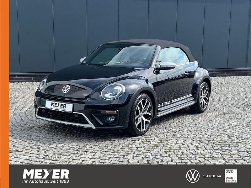 Deep black perleffekt Gebraucht 2017 VW Beetle Dune Cabrio | 20.890 € (Fairer Preis) - Bild 1/4