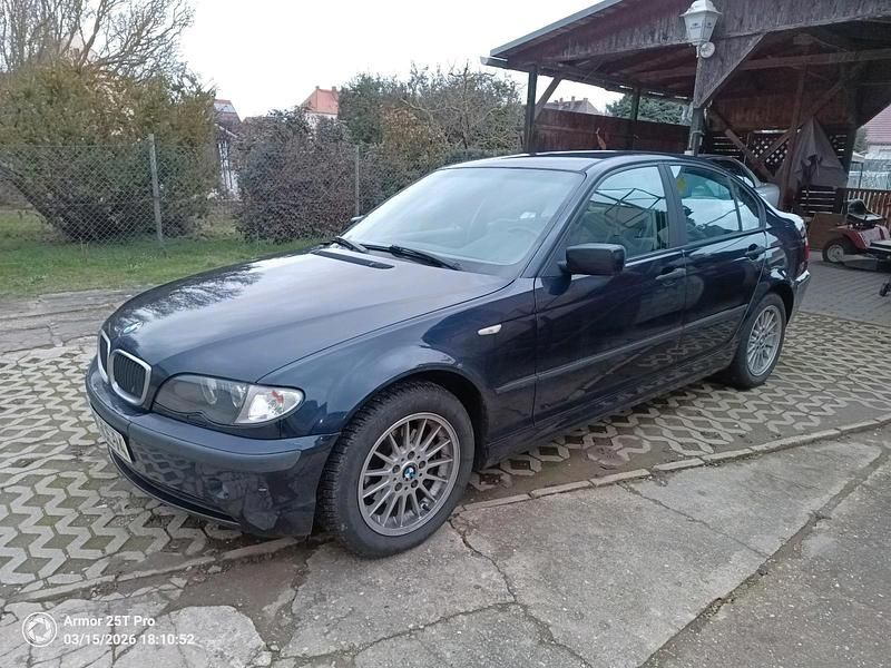 Gebraucht BMW 318 2002 Blau Limousine