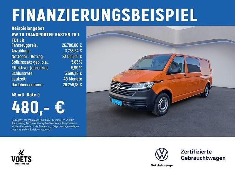 Gebraucht VW Transporter 90 PS (66 kW) 2020 Orange Van
