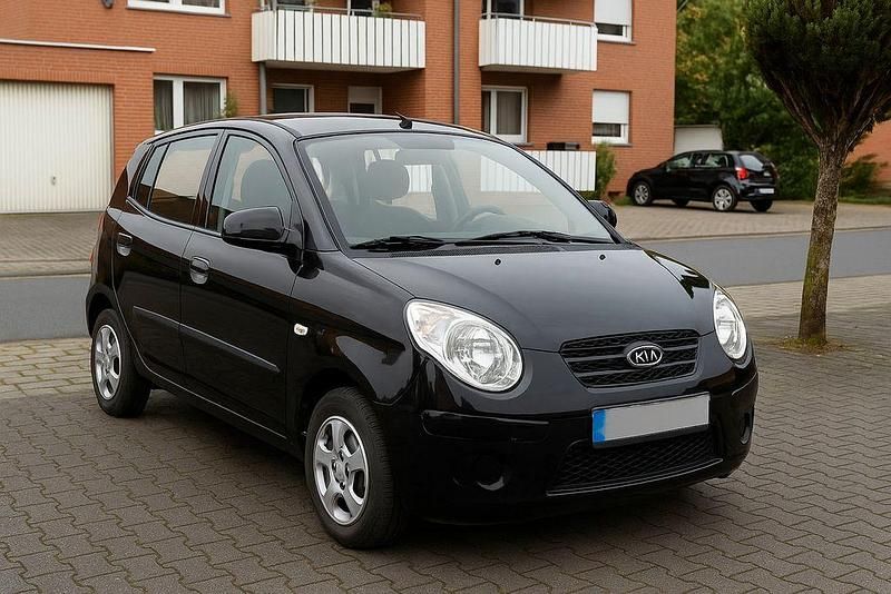 Schwarz Gebraucht 2010 Kia Picanto 2 Kleinwagen | 3.000 € (Teuer) - Bild 1/4