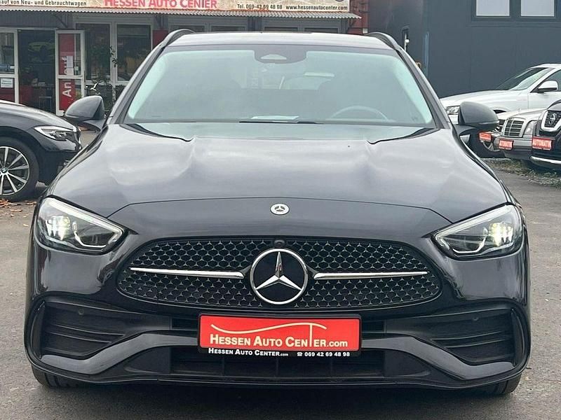 Schwarz Gebraucht 2022 Mercedes C300e AMG Limousine | 35.900 € (Guter Preis) - Bild 1/4