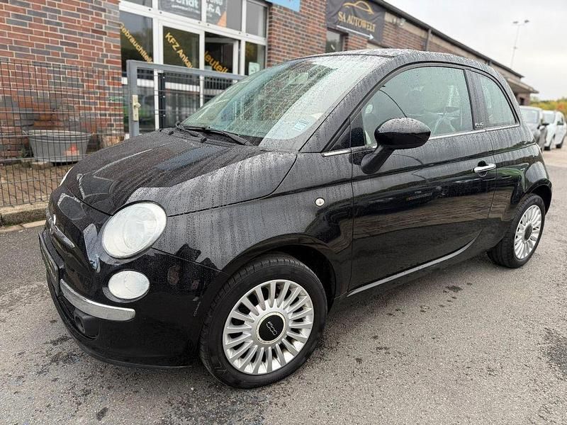 Schwarz Gebraucht 2010 Fiat 500 Lounge Cabrio | 5.490 € (Guter Preis) - Bild 1/4
