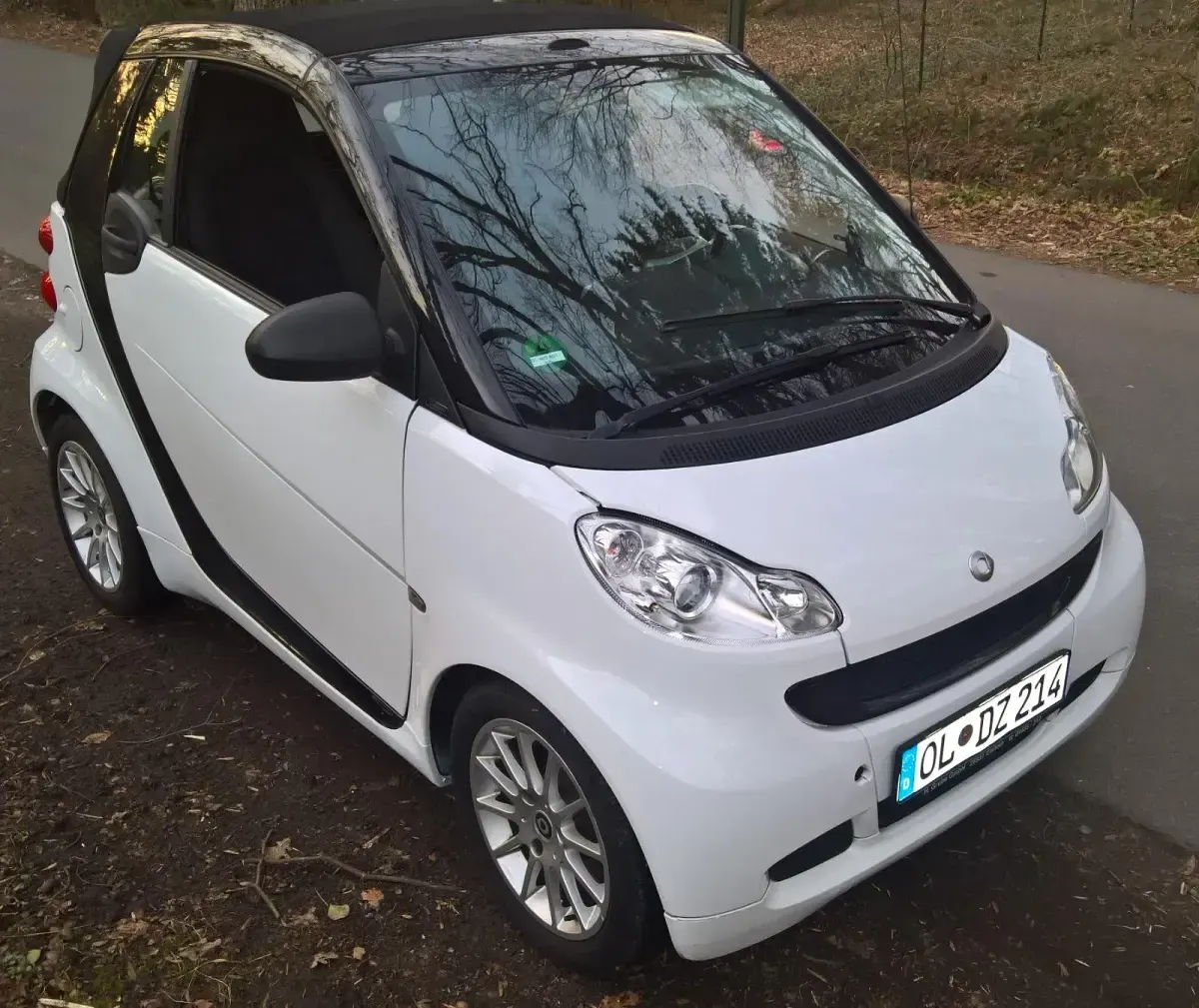 Używany Smart ForTwo Cabrio 54 KM (39 kW) 2011 Biały Kabriolet