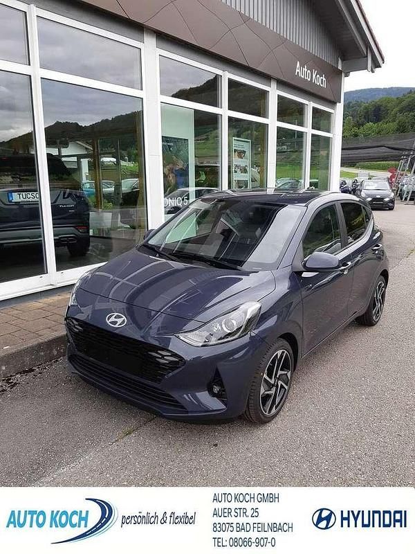Aurora grey / met Neu 2025 Hyundai i10 Prime Kleinwagen | 20.990 € (Teuer) - Bild 1/4