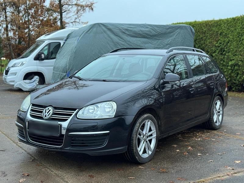 Schwarz Gebraucht 2009 VW Golf VI Trendline Kombi | 1.400 € (Guter Preis) - Bild 1/4