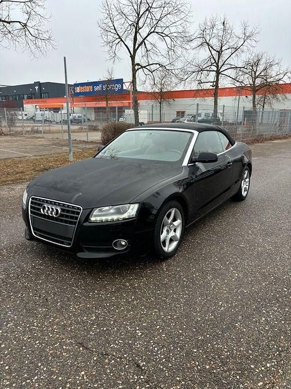 Gebraucht Audi A5 Cabriolet 160 PS (117 kW) 2009 Schwarz Cabrio