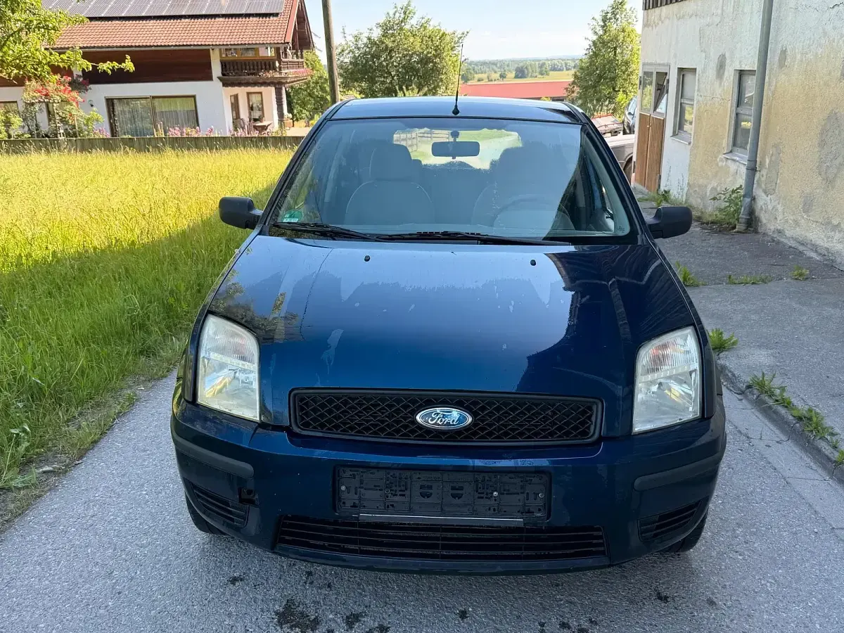 Gebraucht Ford Fusion 101 PS (74 kW) 2004 Blau Kleinwagen