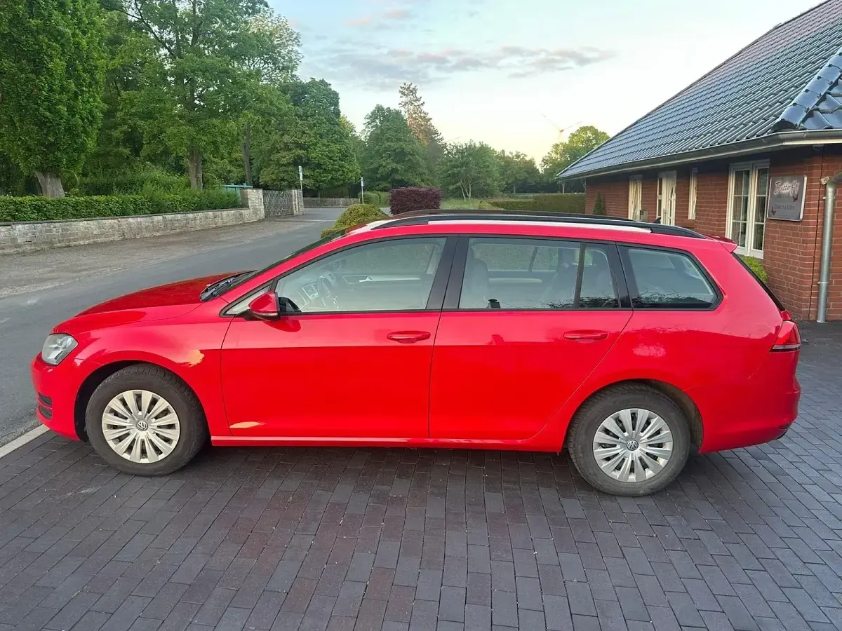Gebraucht VW Golf VII 150 PS (110 kW) 2013 Rot Kombi