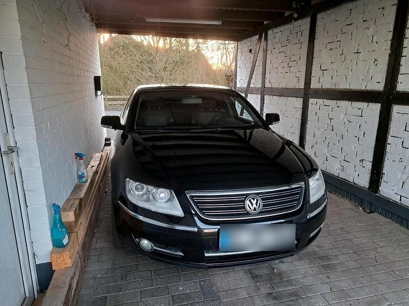 Second-hand VW Phaeton 239 CP (175 kW) 2008 Negru Berlinǎ