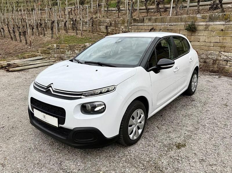 Gebraucht Citroën C3 Feel 82 PS (60 kW) 2019 Weiß Kleinwagen