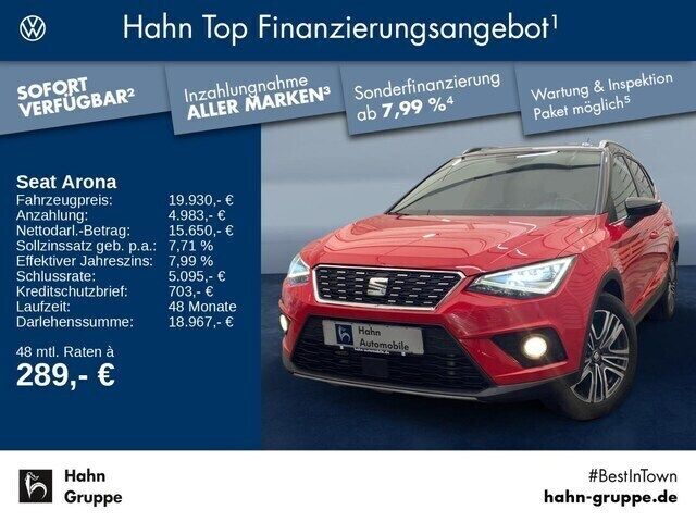 Rot Gebraucht 2020 Seat Arona XCELLENCE SUV | 19.930 € (Etwas zu teuer) - Bild 1/4