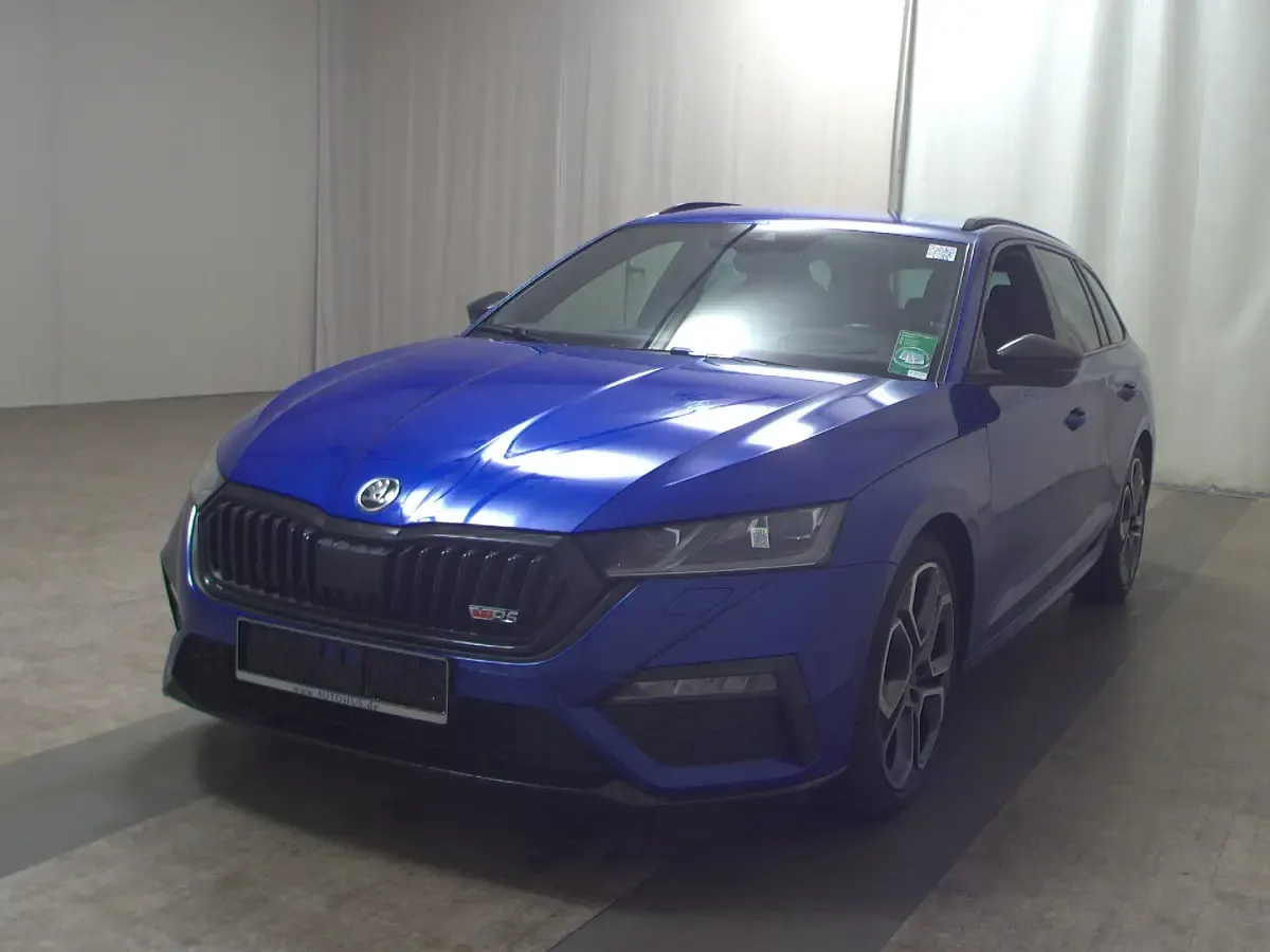 Gebraucht Skoda Octavia RS 200 PS (147 kW) 2023 Blau Kombi