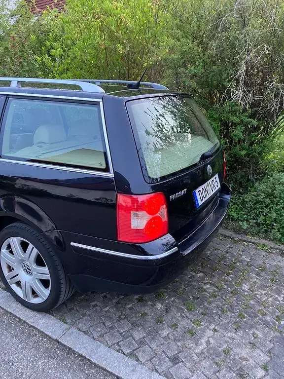 Brugt VW Passat Highline 170 HK (125 kW) 2002 Sort Stationcar