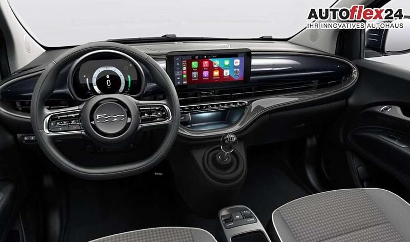 Neu Fiat 500 65 PS (47 kW) 2026 Onyx schwarz Kleinwagen