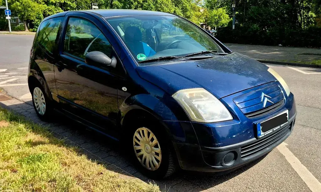 Gebraucht Citroën C2 Style 60 PS (44 kW) 2006 Blau Kleinwagen
