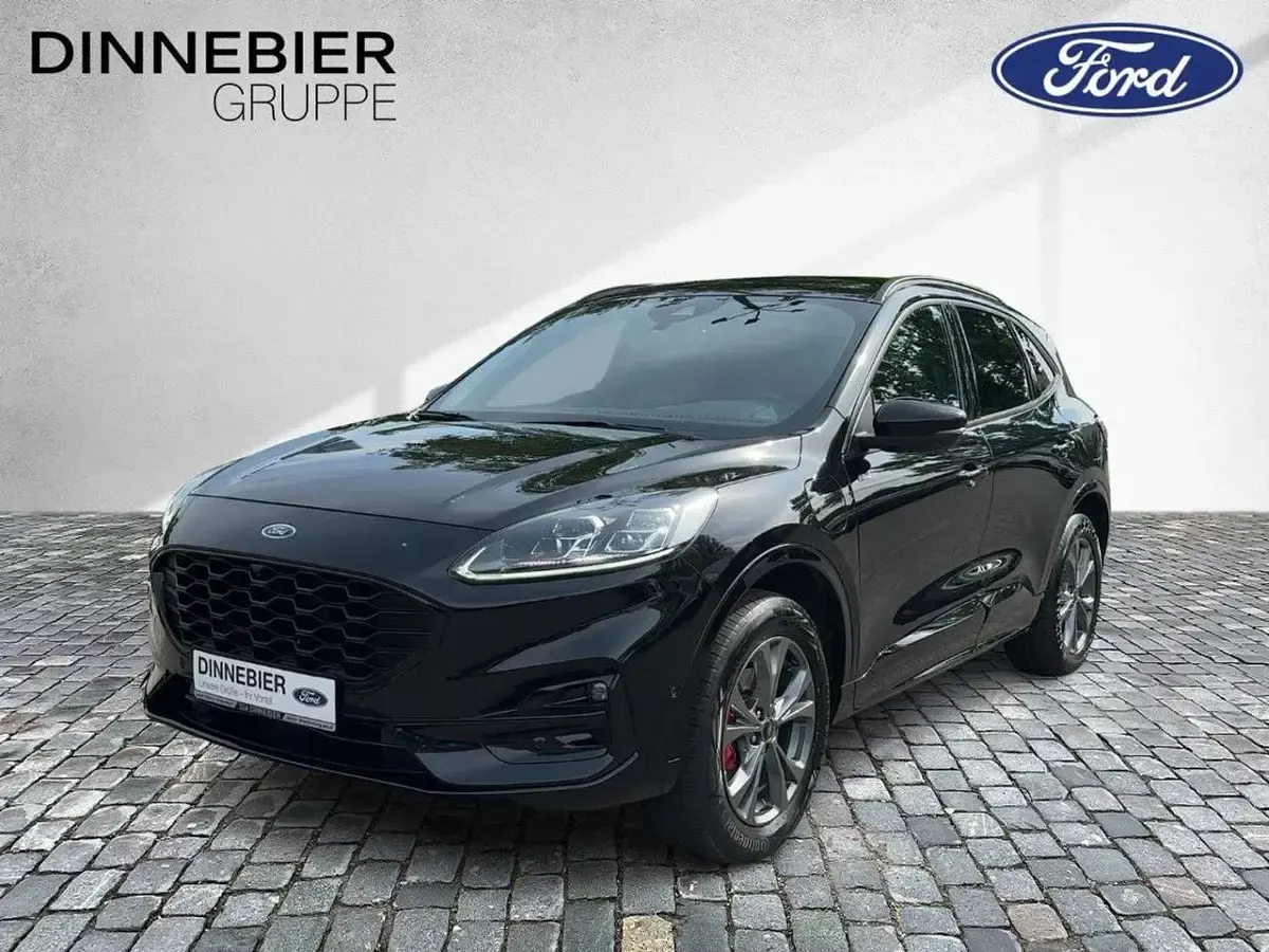 Gebraucht Ford Kuga ST-Line X 225 PS (165 kW) 2022 Obsidian schwarz SUV