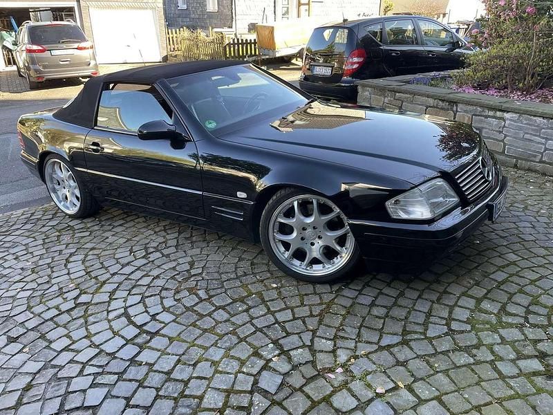 Gebraucht Mercedes SL280 Edition 204 PS (150 kW) 2000 Schwarz Cabrio