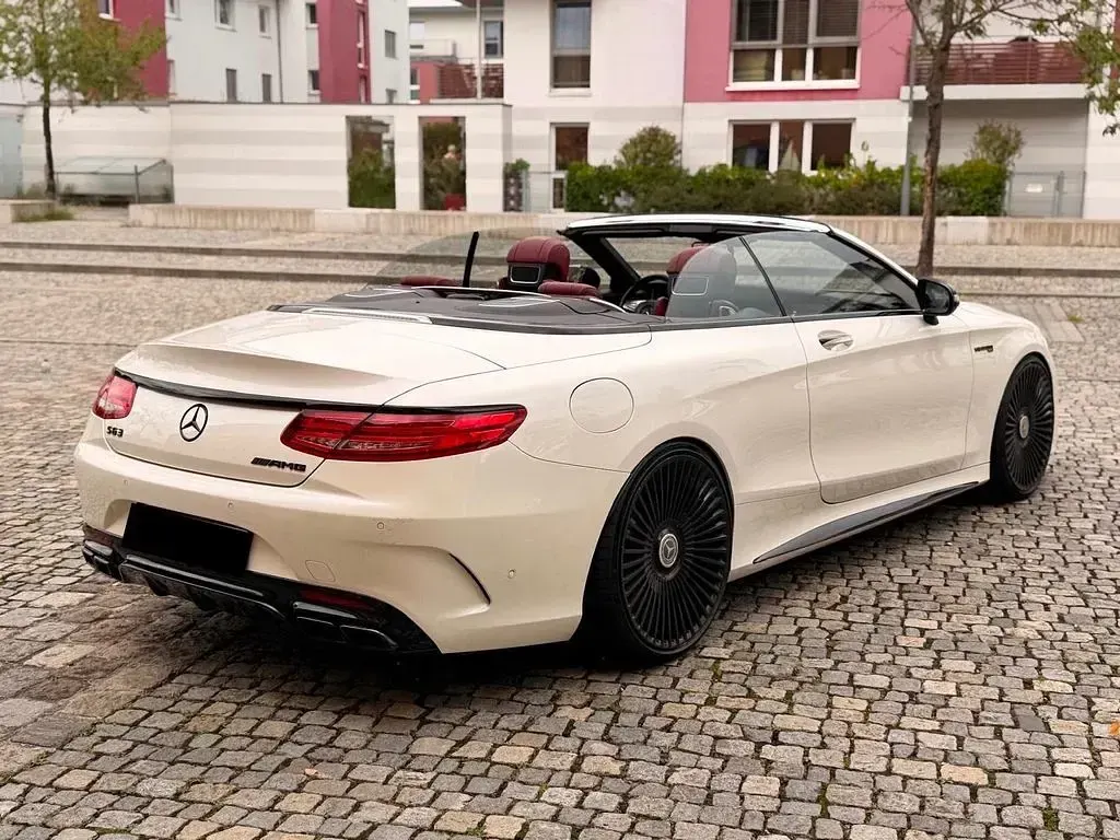 Gebraucht Mercedes S63 AMG AMG 585 PS (430 kW) 2017 Weiß Cabrio