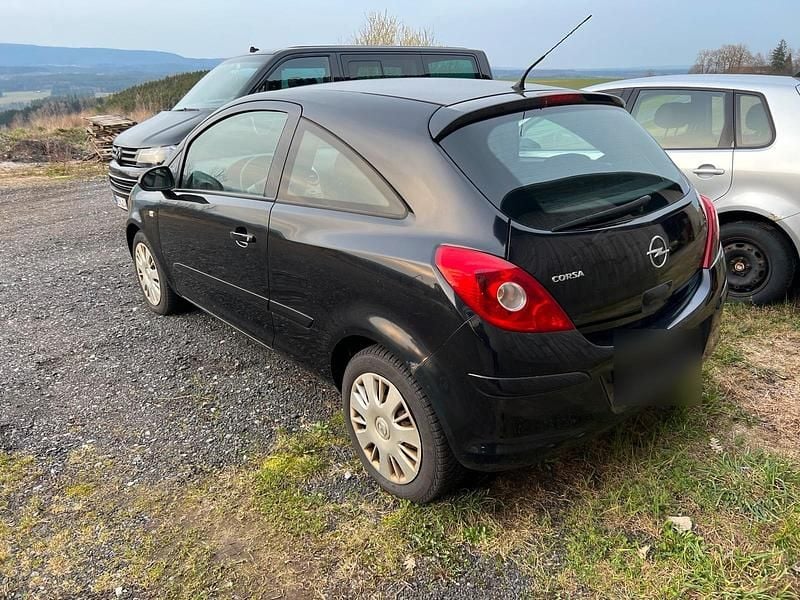 Gebraucht Opel Corsa 60 PS (44 kW) 2007 Schwarz Kleinwagen