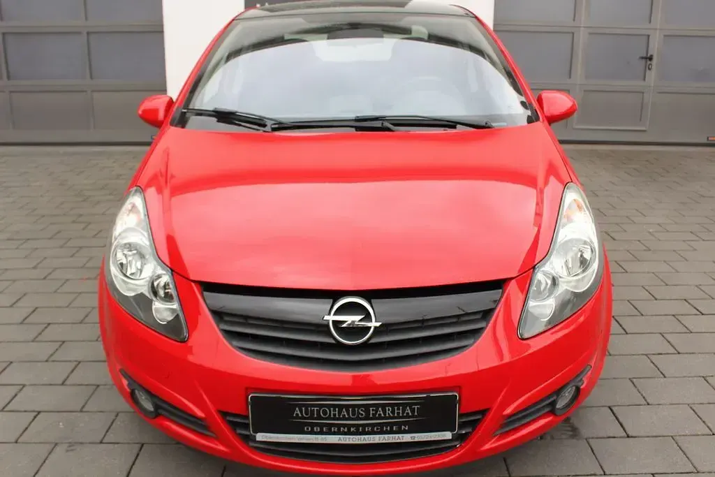 Gebraucht Opel Corsa Color Edition 101 PS (74 kW) 2010 Rot Kleinwagen