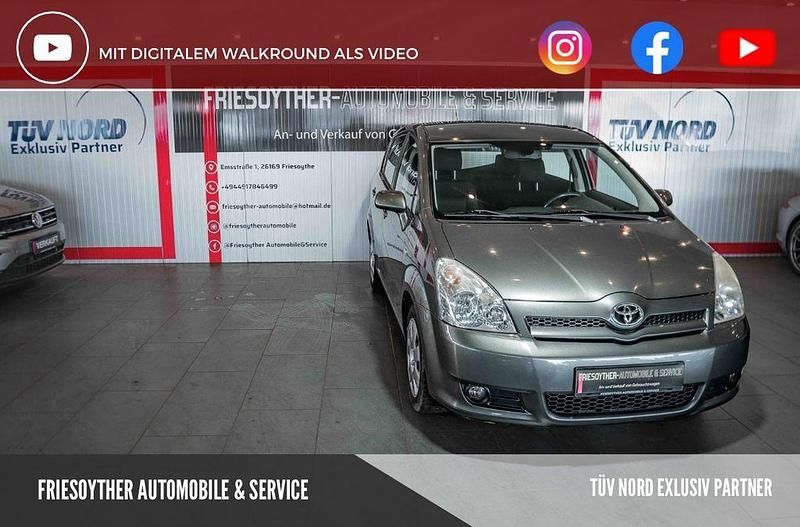 Gebraucht Toyota Corolla Verso Sol 110 PS (80 kW) 2007 Grau Van / Kleinbus