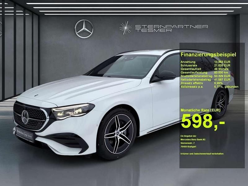 Gebraucht Mercedes E300 AMG 204 PS (150 kW) 2024 Weiß Limousine