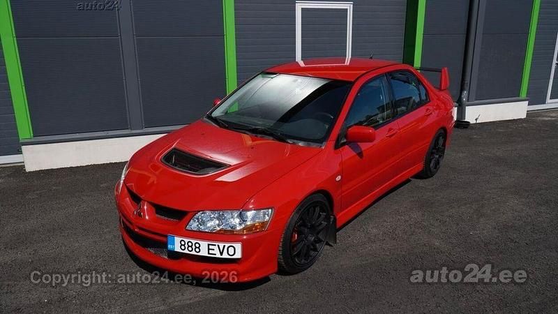 Second-hand Mitsubishi Lancer 265 CP (194 kW) 2004 Roșu Berlinǎ