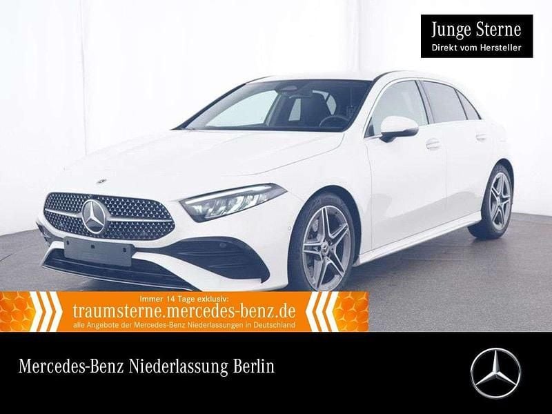 Weiß Gebraucht 2024 Mercedes A220 Advanced Plus Limousine | 33.490 € (Superpreis) - Bild 1/3