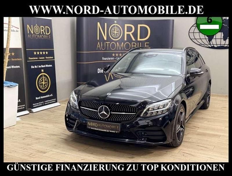 Gebraucht Mercedes C220 AMG 194 PS (142 kW) 2020 Schwarz Kombi