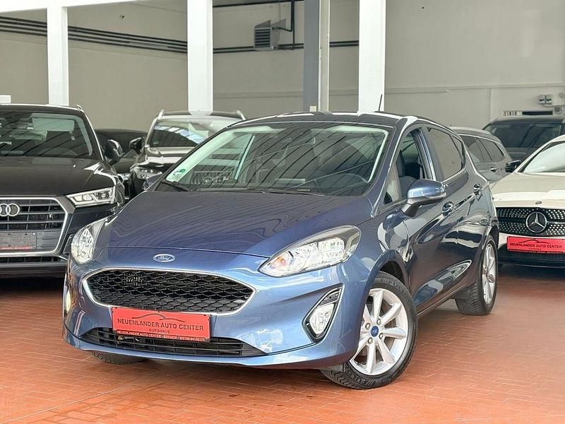 Blau Gebraucht 2020 Ford Fiesta Cool & Connect Kleinwagen | 12.499 € (Fairer Preis) - Bild 1/4