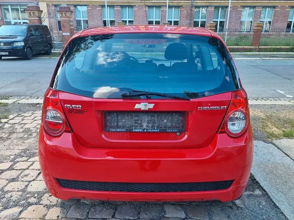 Gebraucht Chevrolet Aveo 84 PS (61 kW) 2011 Rot Kleinwagen