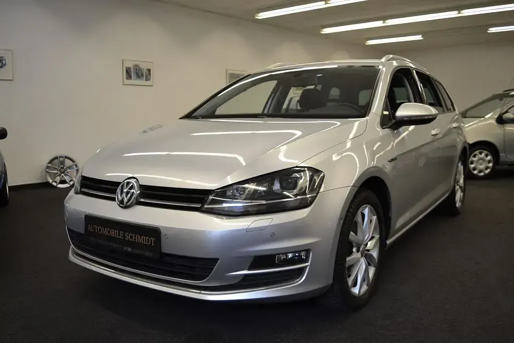Gebraucht VW Golf VII LOUNGE 110 PS (80 kW) 2015 Silber Kombi