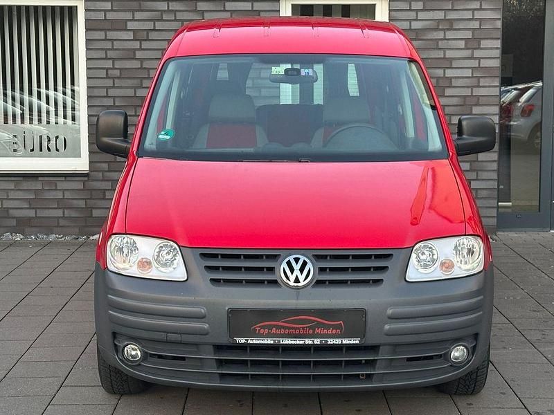 Gebraucht VW Caddy Team 102 PS (75 kW) 2008 Rot Van / Kleinbus