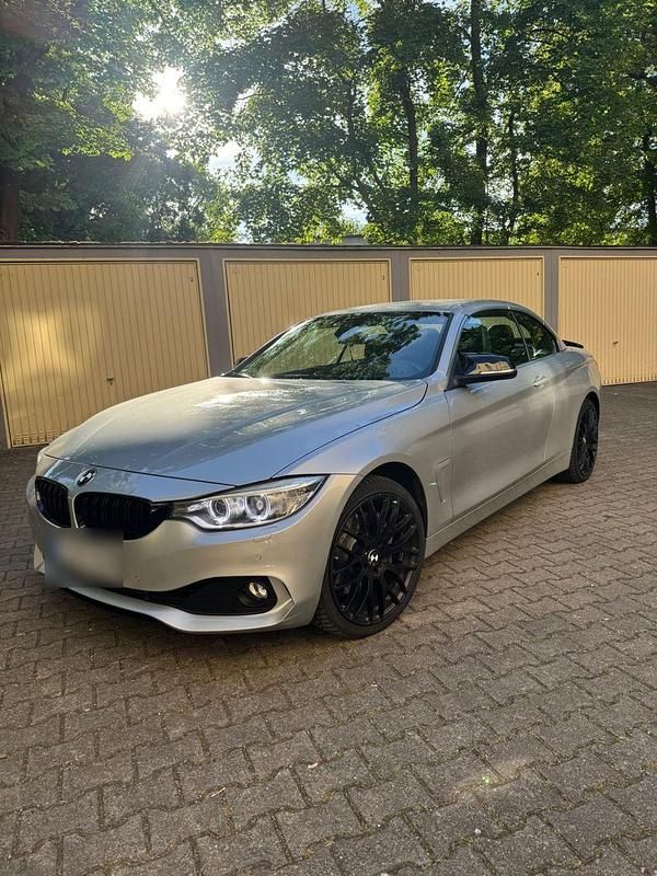 Silber Gebraucht 2014 BMW 435 Cabrio | 23.800 € (Superpreis) - Bild 1/4