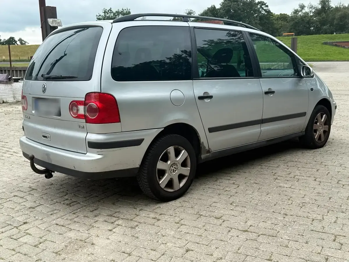 Gebraucht VW Sharan 116 PS (85 kW) 2007 Silber Van / Kleinbus