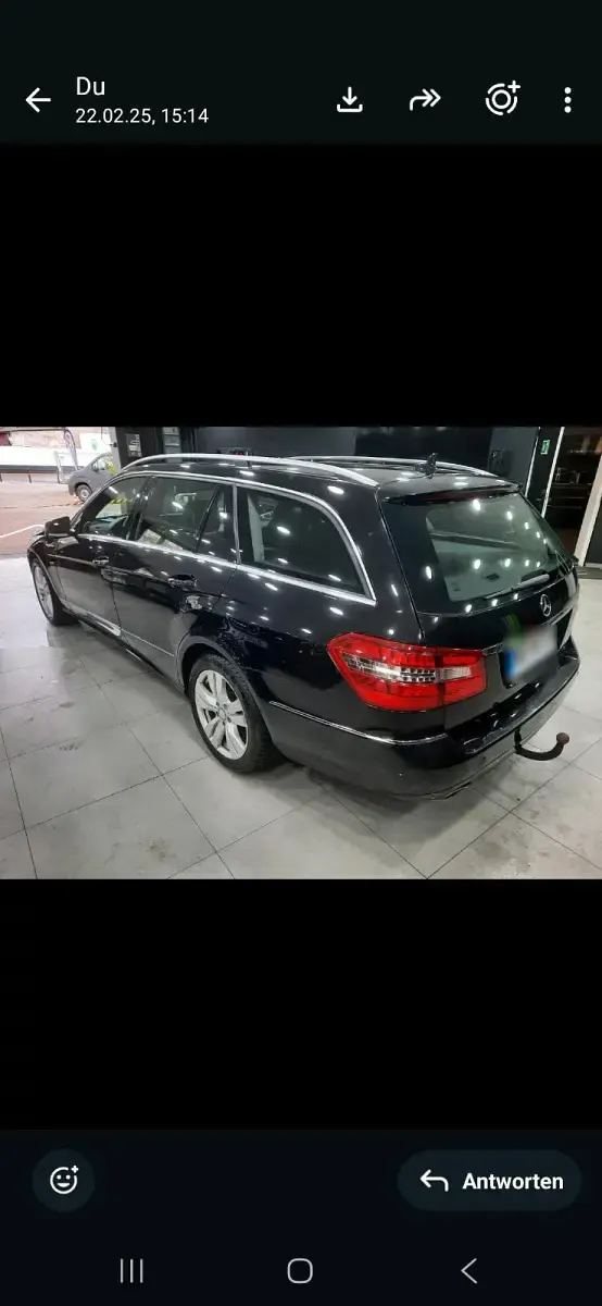 Gebraucht Mercedes E300 245 PS (180 kW) 2010 Schwarz Limousine