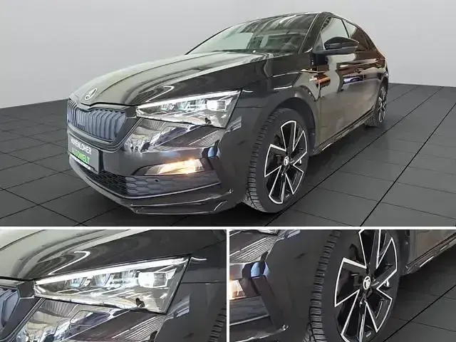 Gebraucht Skoda Scala Monte Carlo 110 PS (80 kW) 2023 Schwarz Kleinwagen