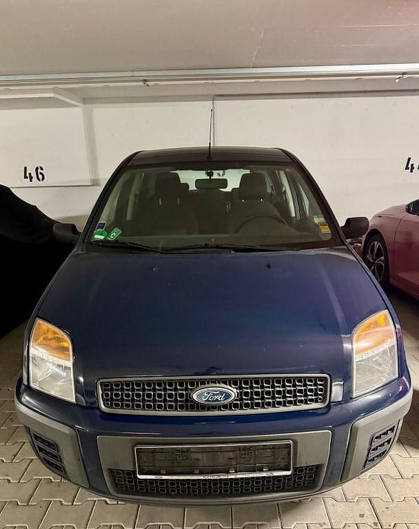 Gebraucht Ford Fusion Style 80 PS (58 kW) 2009 Blau Kleinwagen
