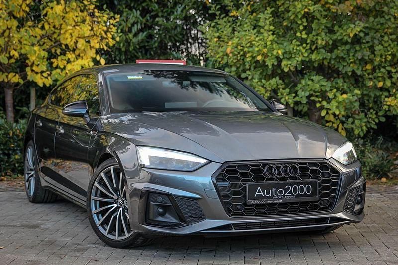 Grau Gebraucht 2021 Audi A5 Sportback S-Line Kleinwagen | 22.990 € (Etwas zu teuer) - Bild 1/4