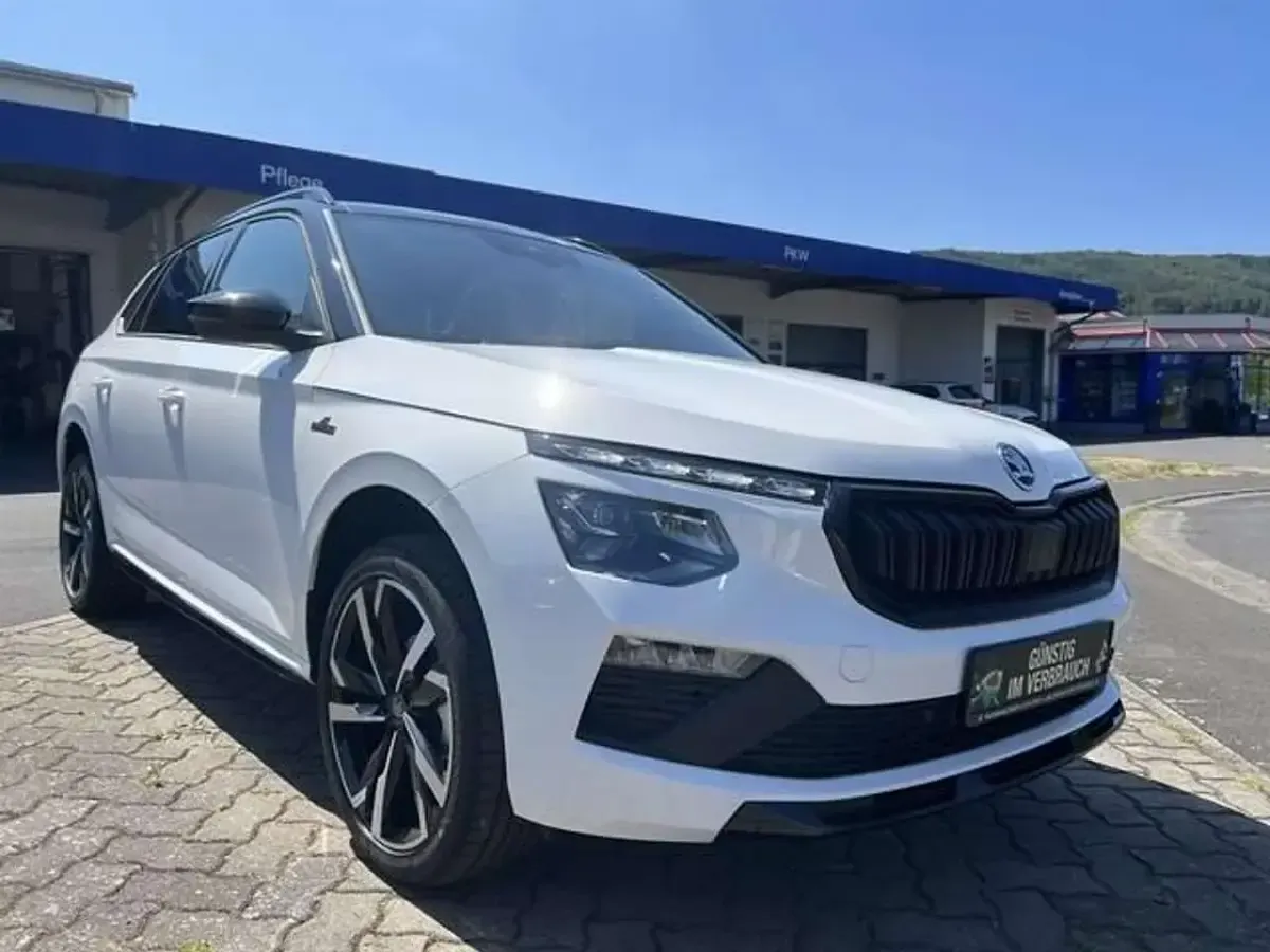 Neu Skoda Kamiq Monte Carlo 150 PS (110 kW) 2026 Weiß SUV